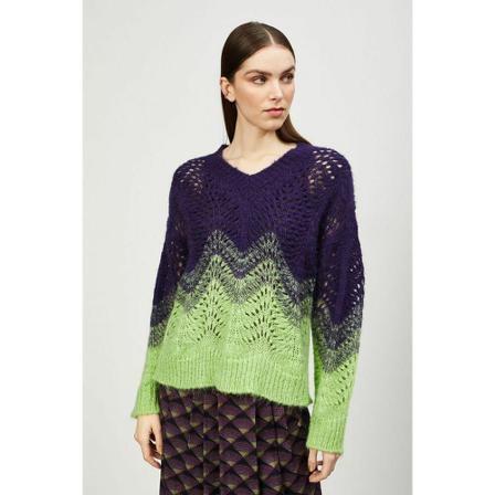 Ottod'Ame Round-neck Strik Lilla, Dame Striktrøjer