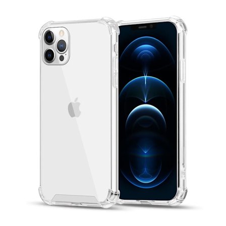 Stöttåligt Mobilskal iPhone 12/12 Pro - Transparent