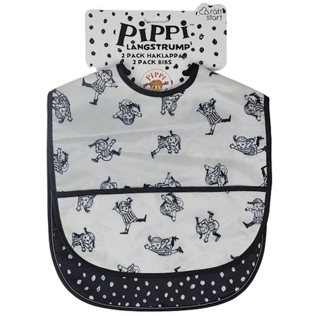 Pippi Cirkus, Haklappar, 2-pack - Rätt Start