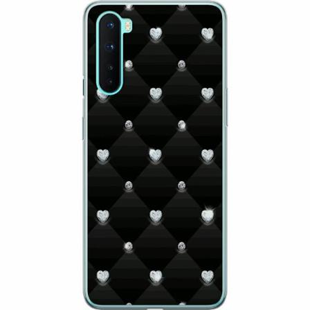 Oneplus Nord Mjukt Skal - Bling Heart