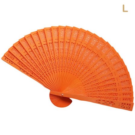 Mode Bröllop Hand Doftande Party snidade Bambu Folding Fan