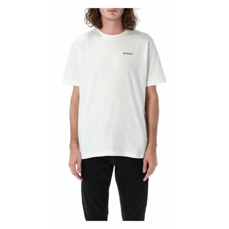 Off White, T-Shirts Biały, Mężczyzna, Rozmiar: XL