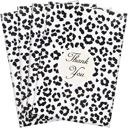 Paket med 100 stycken Plastkuvert, Postkuvert i Färg