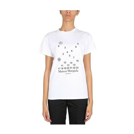 Maison Margiela T-Shirts Hvid, Dame