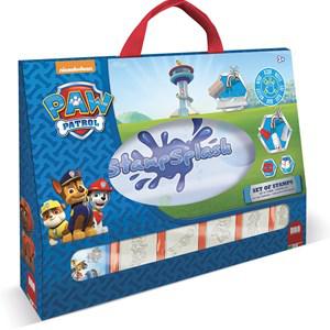 Paw Patrol Chase Splash Aqua Mat Stamp Set 3+ years - Stationery - 3+ years - Blue