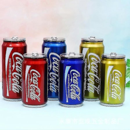 Kaesi350ml 500ml Rustfritt Stål Utendørs Bil Isolert Sugerør Cola Boks Flaske Kopp