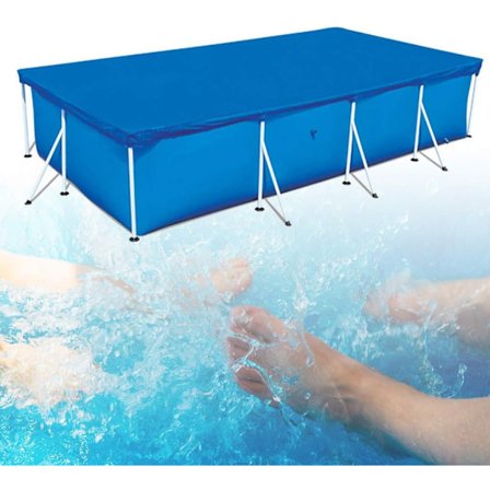 Poolskydd, rektangulärt poolskydd, runt poolskydd