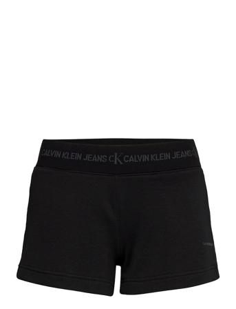 Logo Trim Knit Short Black Calvin Klein Jeans