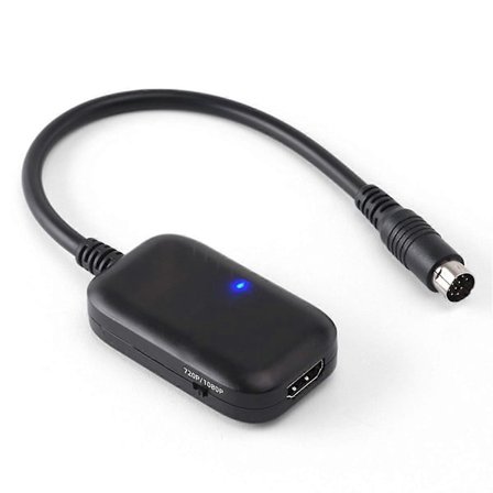 Sega Saturn - HDMI-yhteensopiva muunninkaapeli HDTV-näytön sovitin Sega Saturn -pelille