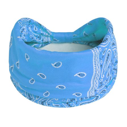 Boho Knot Turbans Yoga Elastic Head Wrap Printed Pannband