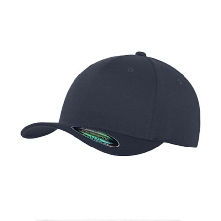 Flexfit Unisex 5 Panel Keps L/XL Gråaktig Marinblå