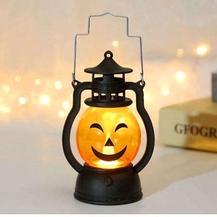 Halloween gresskarlykt LED-lys 4 4