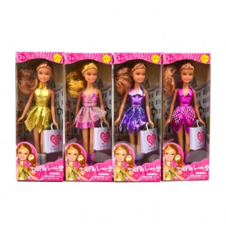 Leksaker Teen Doll - 1st Docka I Ljusrosa Klänning 22cm Mörkrosa