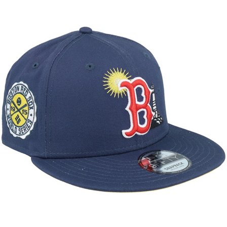 New Era - MLB Blau Snapback Cap - Boston Red Sox MLB Summer Icon 9FIFTY Navy Snapback @ Hatstore