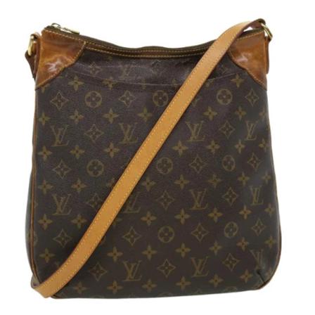 Louis Vuitton Vintage, Pre-owned Canvas louis-vuitton-bags Bruin, Dames, Maat:ONE Size