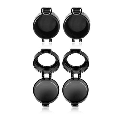 4-pakning Deadbolt Barnesikring, Barnesikker Deadbolt-deksel, Dørsikkerhet Deadbolt-lås for barn