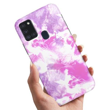 Samsung Galaxy A21s - Skal / Mobilskal Marmor Multifärg