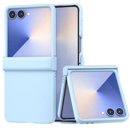 SKALO Samsung Z Flip7 ABEEL Slim Cover - Lyseblå