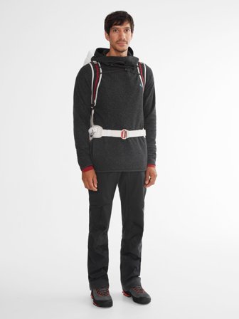 Klättermusen Falen Wooly Hoodie Herr - Raven - Men's - S