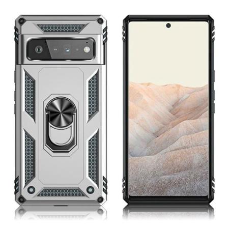 Bofink Combat Google Pixel 6 Pro skal - Silver/Grå Silvergrå