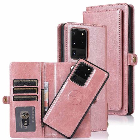 Samsung Galaxy S20 Ultra - Dubbelt Plånboksfodral