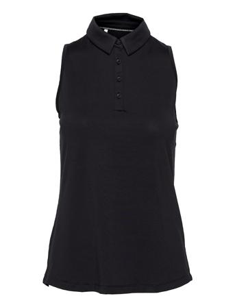 Ua Zinger Sleeveless Polo Black Under Armour