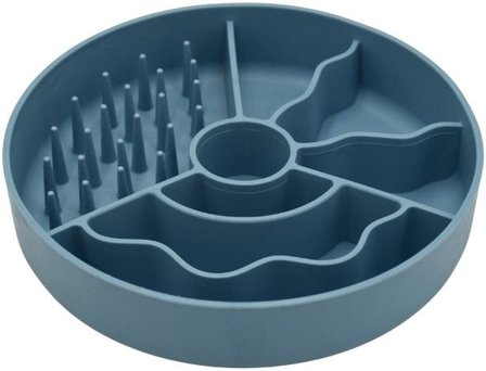 Fiboo Slow wl Slowfeeder-skål 19 cm Mörkblå