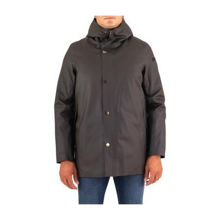 Rrd, Jacket Wes 007Jktrubberdoubleparka Bruin, Heren, Maat:XL,Polyurethaan