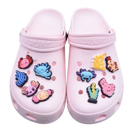 28 st berlockskor Croc-tillbehör Croc-nålar Skodekoration 28 st