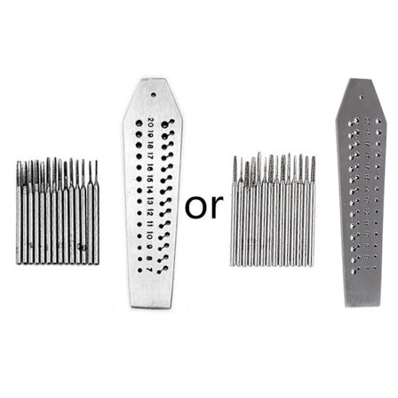 Kelloseppien ja koruseppien kierretapit ja -terät, minikokoinen mikrokierrelautasetti 14 0.7-2mm teräs (FMY)