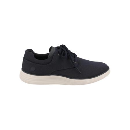 Skechers, Deportivo Status Burbank Blauw, Heren, Maat:40 EU,stof