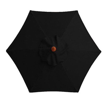 Parasol Ersättningsöverdrag - 6 Ribbor - 2 M - Vattentät - Anti-Ult