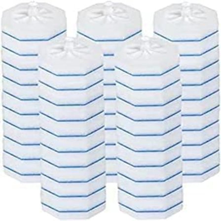 50 st Uppgraderade Toalettborsthuvuden Engångs Toalettstädningsborsthuvuden Kompatibla med Huvud