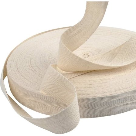 50 MX 2,5 cm Bomulls Skråbånd, Sybånd med Målebånd for Håndverkssøm, Kanting, Strikket Forkle, Klesplagg