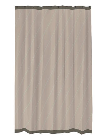 Mette Ditmer Subtle Shower Curtain - Beige - ONE SIZE