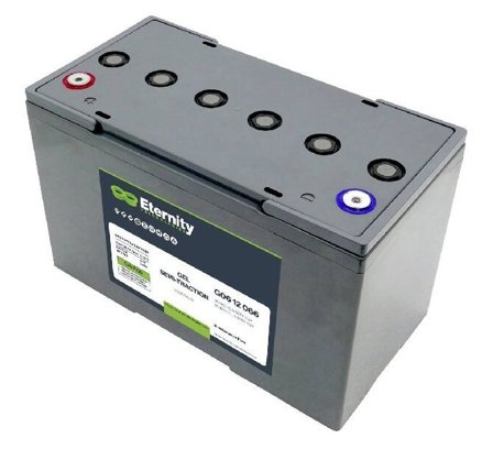 Eternity G0612066 Förbrukningsbatteri 12V, 80 Ah, Elfördelning & strömförsörjning