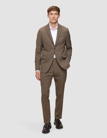 Shaping New Tomorrow - Essential Suit - Saddle Brown Melange - Male - Size
