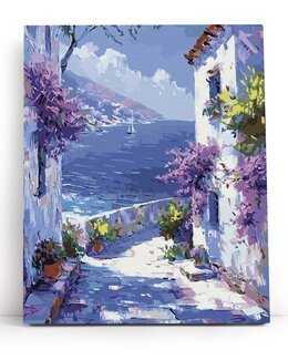 Paint by numbers Mittelmeertraum