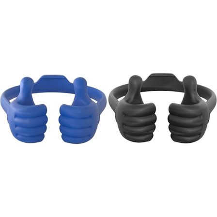 Thumbs Up 2-pak Tablet Stand, Tablet Display Stand Holder til skrivebord, Tablet Stand Kompatibel med iPad-serien, Samsung Galaxy Tabs
