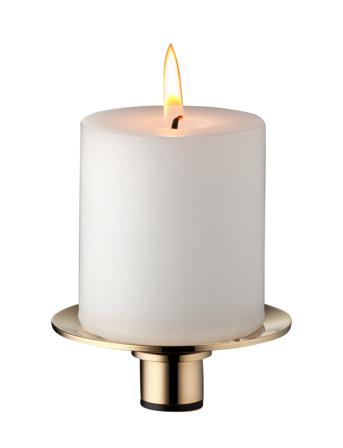 Lind Curve Lysestage Tray Modul 24-Karat Forgyldt Home Decoration Candlesticks & Tealight Holders Tealight Holders Guld LIND DNA
