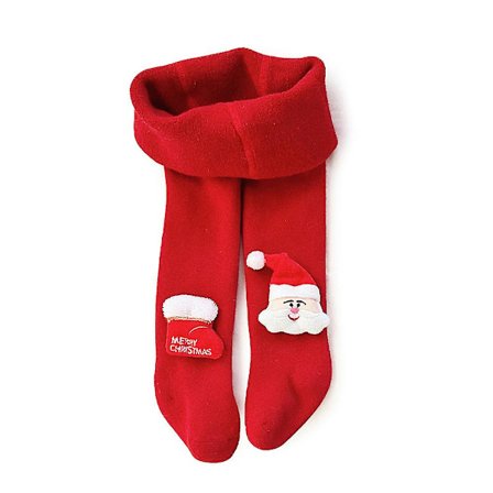 Thickened Children's Leggings Red New Year Baby Leggings