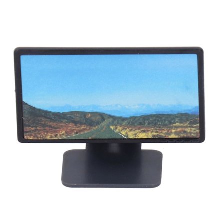 1:12 Dukkehus Miniature TV Levende Livagtige Detaljer Fremragende Håndværk Dukkehus Tilbehør Til Dekoration Gaver