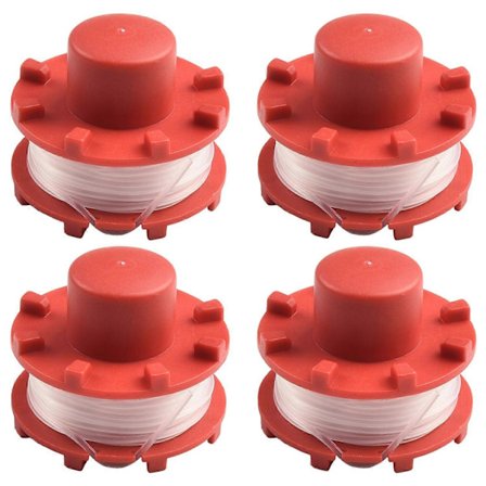 4 stk. til Einhell 3405096 plæneklipper spole græstrimmer udskiftning trådspole