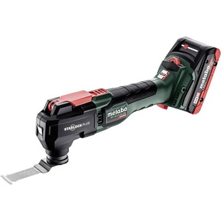 Metabo MT 18 LTX BL QSL Multiverktyg med batteri och laddare, Maskiner