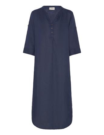 Crbellis Caftan Dress Blue Cream