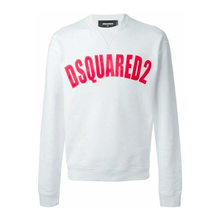 Dsquared2 Sweatshirts Hvid, Herre, Størrelse: M