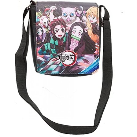 Demon Slayer -olkalaukut, demon Slayer -reppu Kamado Nezuko, demon Slayer -salkkulaukut lahja anime-faneille, Demon Slayer 5