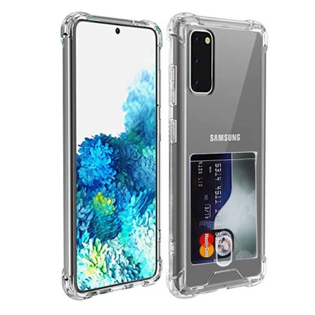 Skyddsskal med Kortfack - Samsung Galaxy S20 FE