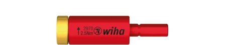 Wiha easyTorque 41345 Dreiemomentadapter for slimBits og slimVario-holdere, VDE 4 Nm, Maskintilbehør & forbruk