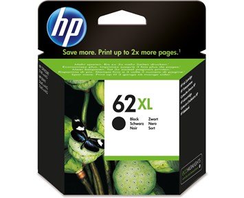 62 XL Black - HP 62XL svart bläckpatron (C2P05AE)